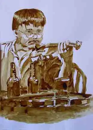 fiddler - Coffee artwork