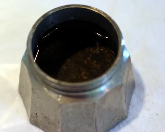fill bialetti with water