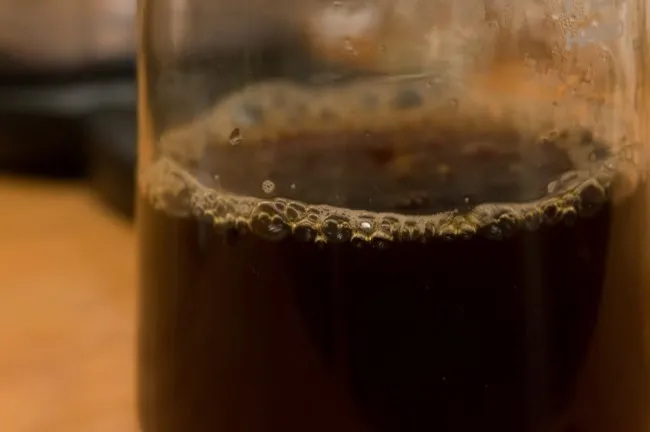 finished brewing