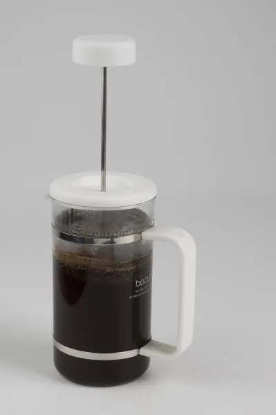 french press coffee steeping