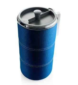 gsi java press blue - french press coffee