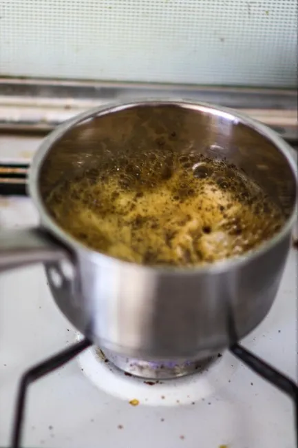 coffee boiling 5 minutes
