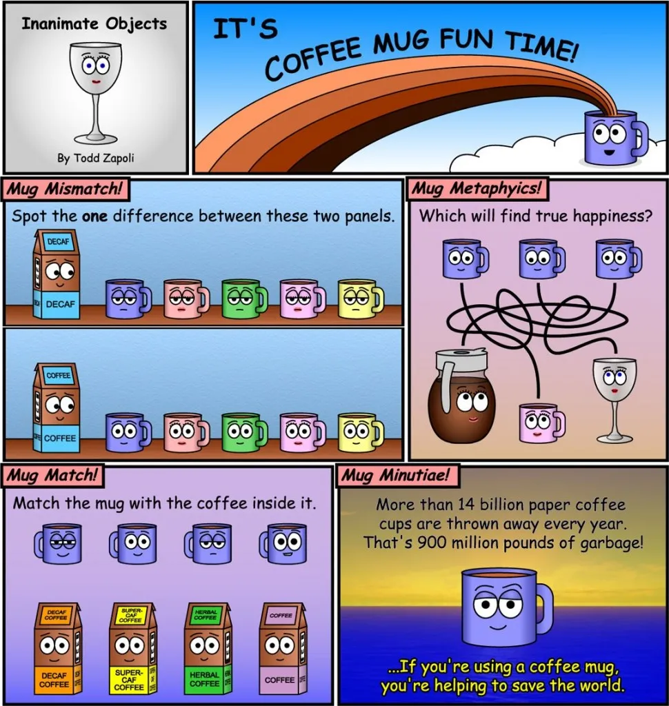 inanimate-objects-coffee-mug-fun-time