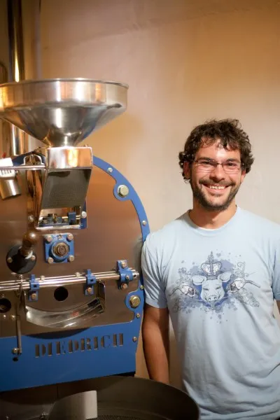 Jesse by coffee roaster