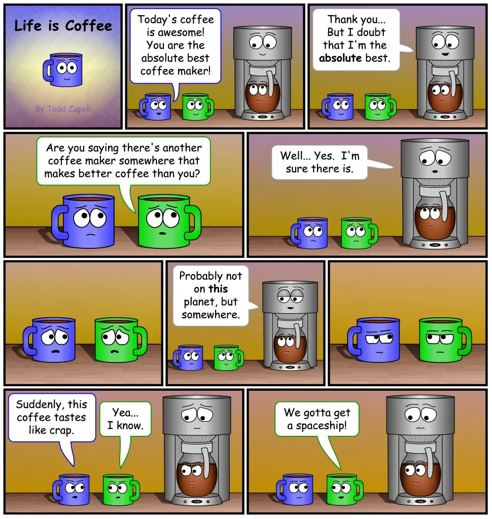 Spaceship - Life is Coffee