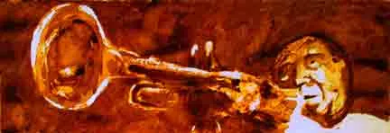 louis armstrong - Coffee artwork