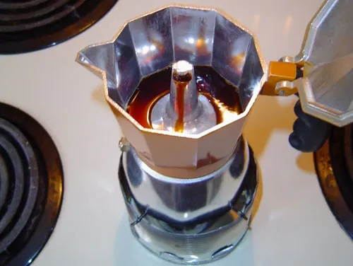 Brewing Moka Coffee