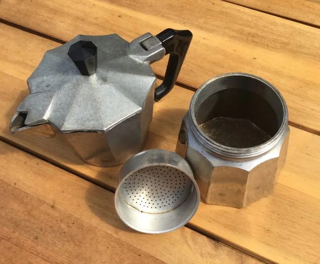 Moka Pot open 