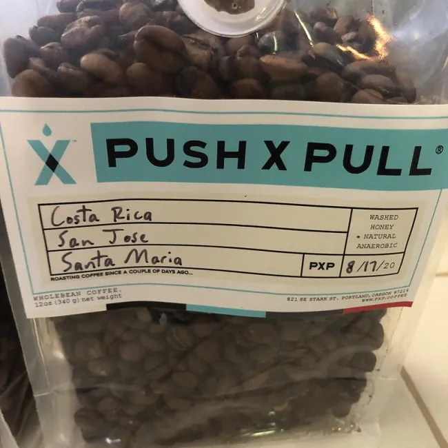 Push X Pull coffee
