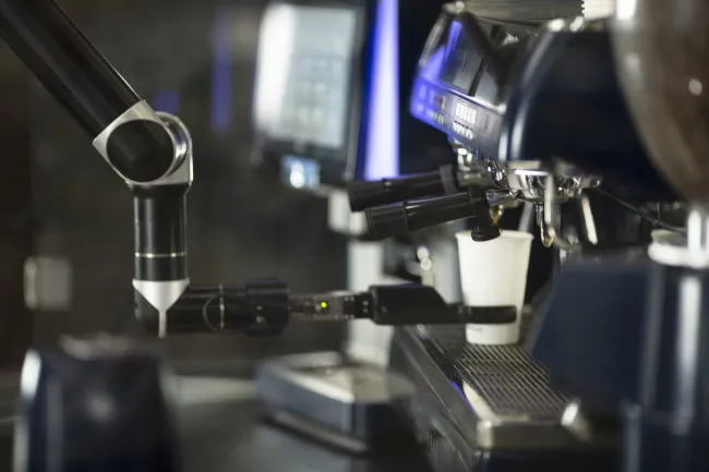 coffee robot reach