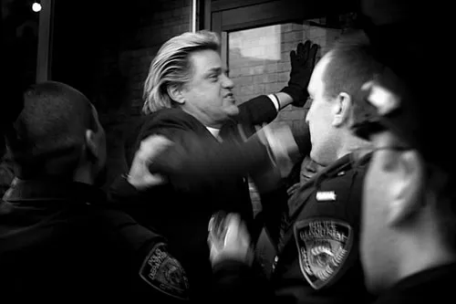 Rev Billy Frisked by Cops
