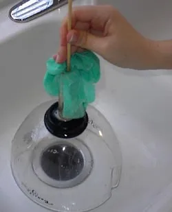 Cleaning filter basket