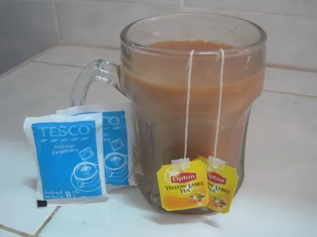 strong tea