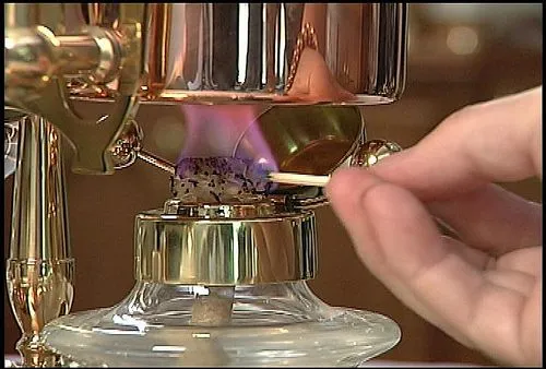Light Fire For Coffee Syphon