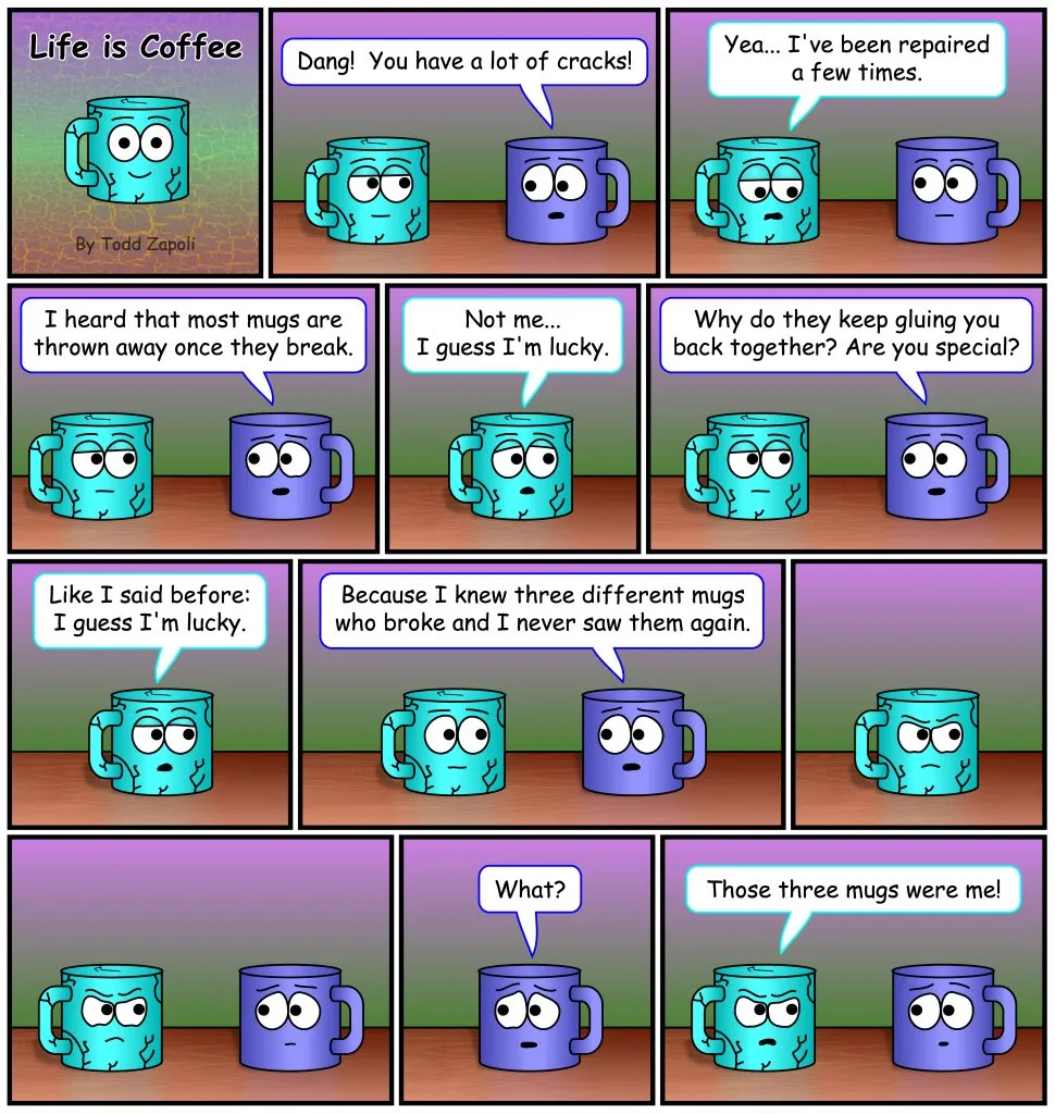 Coffee Comic - Those 3 mugs