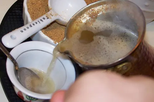 turkish pour