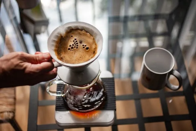v60 coffee - the spin