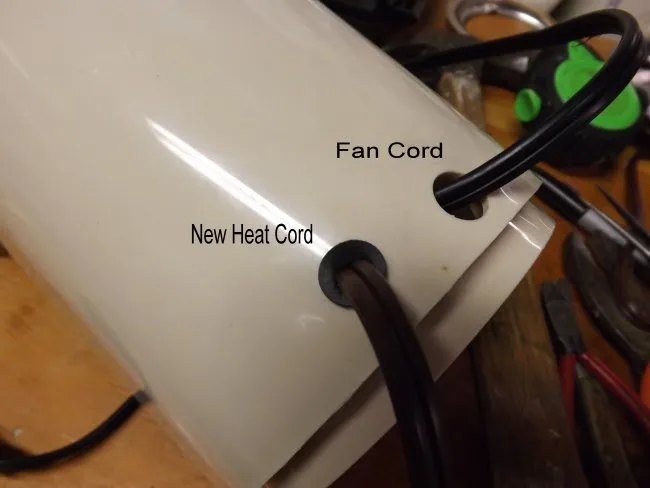 West Bend cord label