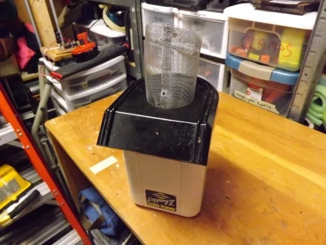 chaff collector inside