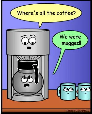 we were mugged
