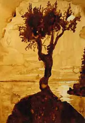 witch tree - Coffee artwork