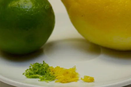 Lemon and Lime zest