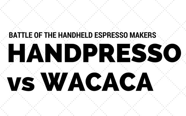 Battle of the Handheld Espresso Makers: Handpresso Wild Hybrid vs Wacaco Minipresso GR