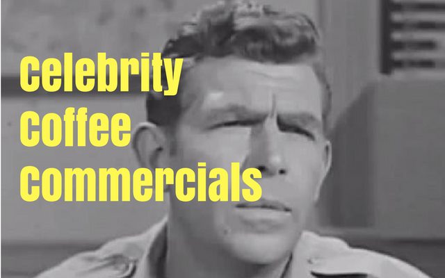 Celebrity Coffee Commercials