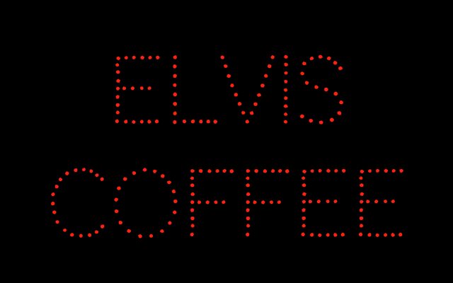 How Did Elvis Like His Coffee?