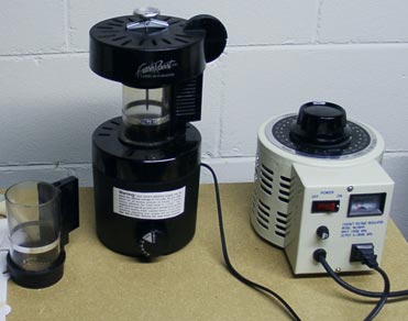 Roasting with a Variac Controlled FreshRoast Plus