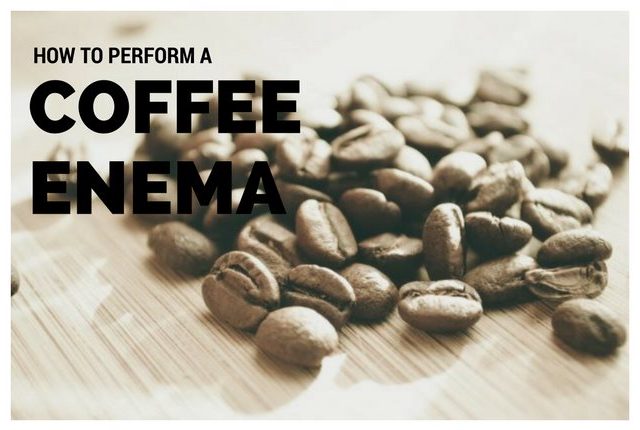 how to Perform a Coffee enema