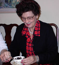 Margaret reading