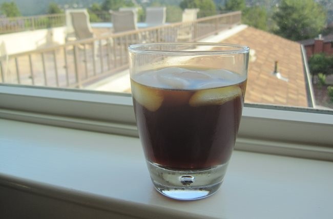 iced cold brew coffee