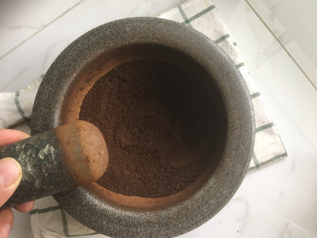 mortar pestle for coffee
